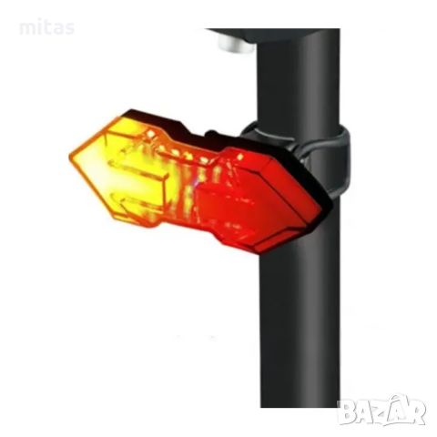 Задна LED светлина с МИГАЧИ, Безжично управление, Звуков сигнал, USB, снимка 10 - Аксесоари за велосипеди - 45620525