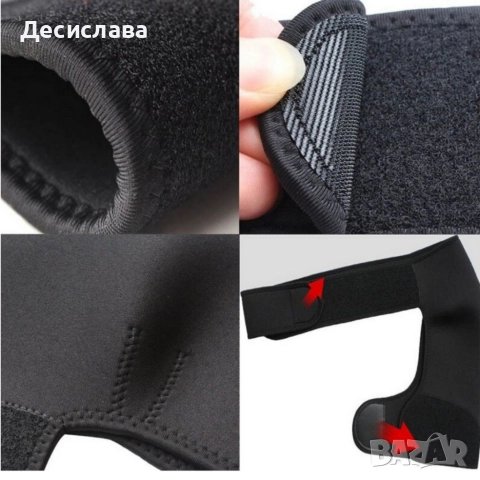 Ортеза за рамо JINGBA Shoulder Support JB-8010 - без напрежение в мускулите, снимка 3 - Спортна екипировка - 52887972