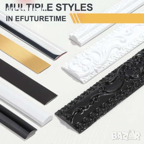 4537 Самозалепваща хромирана лайсна (15м) – Универсален декор за кола и дом, снимка 3 - Аксесоари и консумативи - 53636176