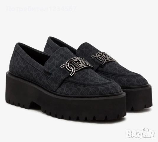 Liu Jo лоуфъри от естествен велур, с дебела подметка, 35 н,намалени от 379, снимка 3 - Дамски ежедневни обувки - 52585063