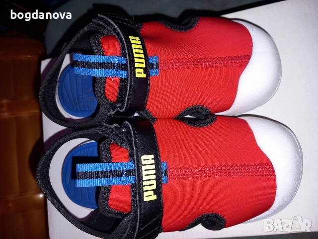 Puma нови детски сандалки/гуменки, 25номер, снимка 2 - Детски гуменки - 54038548