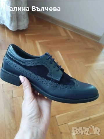 Дамски обувки Gracia, естествена кожа, български, 37 номер.