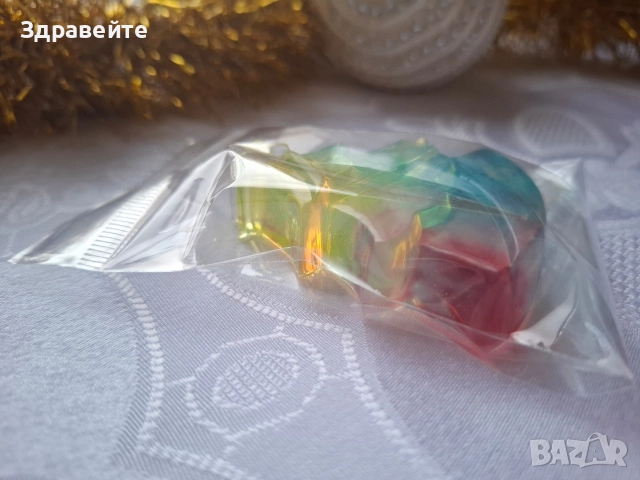 Коледни глицеринови сапунчета на ниски цени 