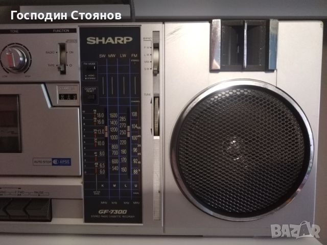 SHARP GF 7300, снимка 2 - Радиокасетофони, транзистори - 46639565