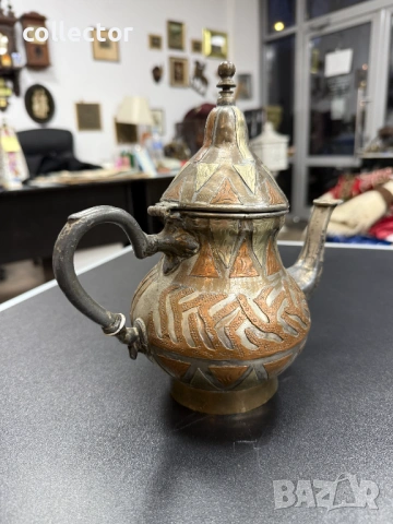 Традиционен марокански / арабски чайник. №7868, снимка 5 - Антикварни и старинни предмети - 53476528
