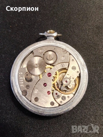 Джобен часовник - Молния - СССР - 18 РУБИНА - ПЕРФЕКТЕН, снимка 9 - Джобни - 47156792