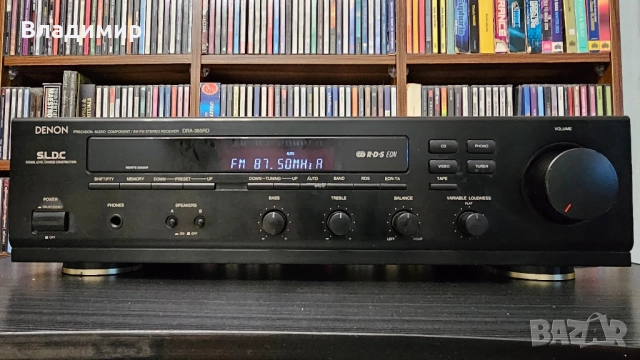 Denon DRA-385RD транзисторен ресийвър, снимка 2 - Ресийвъри, усилватели, смесителни пултове - 51968791