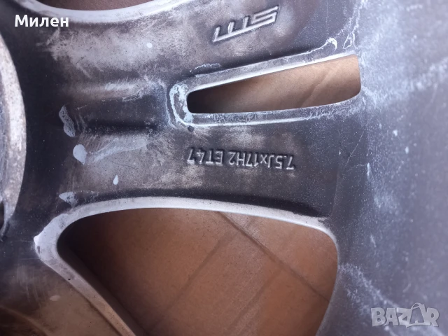 Джанти 17цола 5×112мм  - Mercedes C,E класа , снимка 4 - Гуми и джанти - 51304796