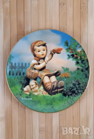 5 детски декоративни чинии - MJ Hummel, Германия