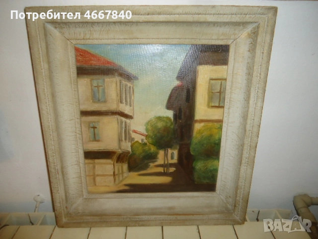 картини, стари ретро соц , маслени., снимка 4 - Картини - 52887513