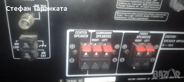 Усилвател със радио тунер JVC, снимка 9 - Ресийвъри, усилватели, смесителни пултове - 53347986