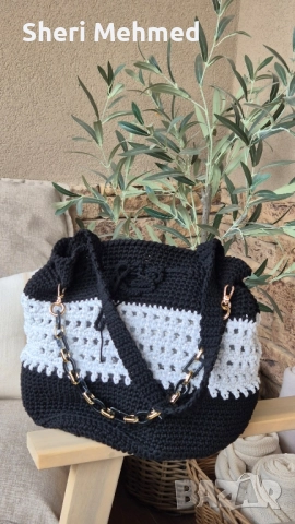 ръчно плетени чанти, снимка 3 - Чанти - 51996737