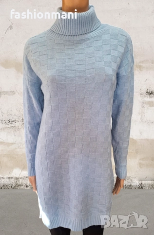 Дамски пуловер с поло яка 4 цвята - код 1126, снимка 3 - Блузи с дълъг ръкав и пуловери - 47689661