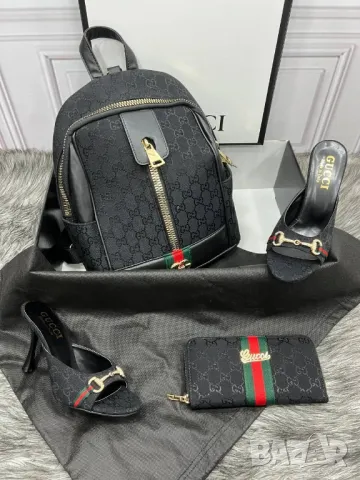 чехли на ток, чанта / раница и портмоне gucci , снимка 2 - Чанти - 46882104