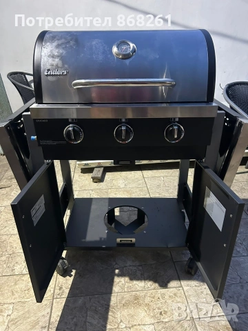 Немско газово барбекю Enders, снимка 2 - Барбекюта - 54188569