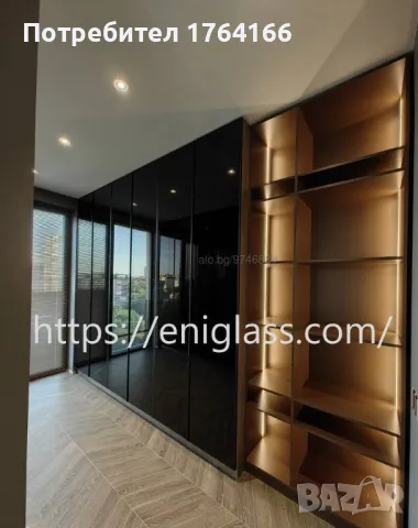 Стъклени прегради , врати, паравани за гардеробни от Ени Глас ЕООД