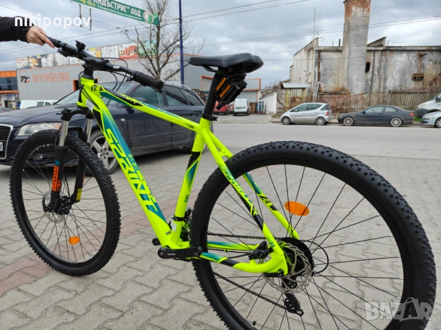 SPRINT Велосипед 29" MAVERICK жълт, снимка 9 - Велосипеди - 53918385