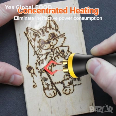 Preciva Пирографска станция 25W, снимка 4 - Други инструменти - 53634658