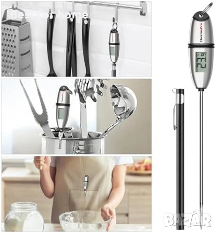 ThermoPro TP02S Дигитален термометър за готвене със супер дълга сонда, снимка 7 - Други - 53721223