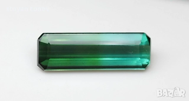 Великолепен двуцветен индиголит турмалин с VS чистота 5.55кт! Нов!, снимка 11 - Други - 50659351