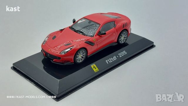 KAST-Models Умален модел на Ferrari F12 tdf 2015 Altaya 1/43, снимка 6 - Колекции - 46274434