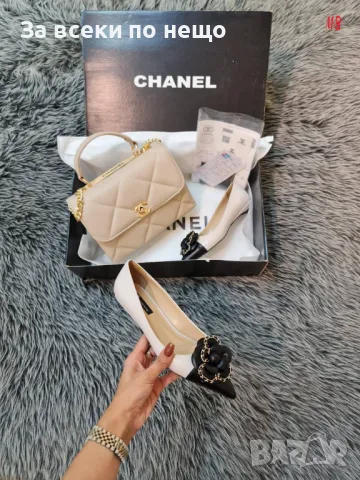 Дамска чанта Chanel - Налични различни цветове Код D1118, снимка 3 - Чанти - 47473778