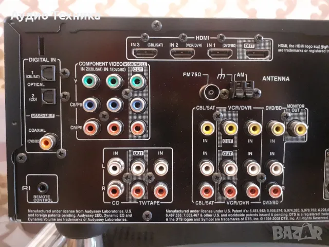 Ресивър ONKYO TX-SR307.
Много добър звук, много настройки и режими и лесно меню., снимка 9 - Ресийвъри, усилватели, смесителни пултове - 46845838