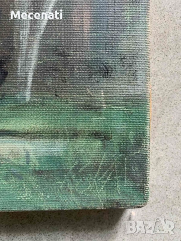 КОСТАДИН КАЛЧЕВ масло/платно Александър Невски, снимка 5 - Картини - 53122380