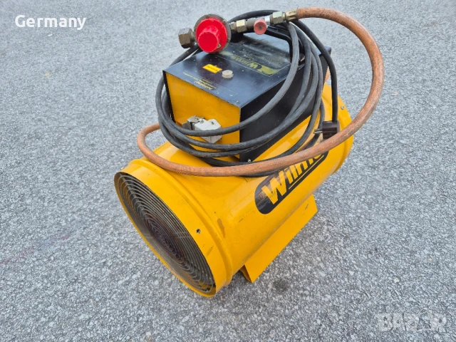 немски газов калорифер на газ wilms, снимка 2 - Котлони - 50553379