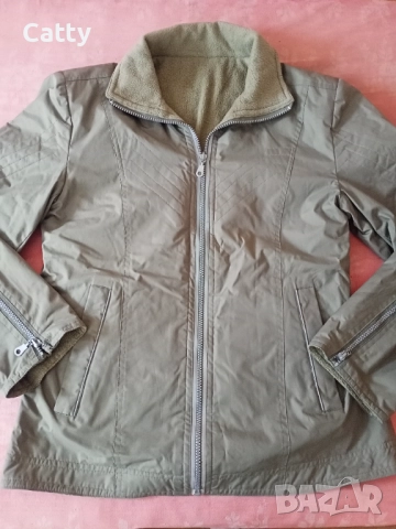 Дамско зелено яке