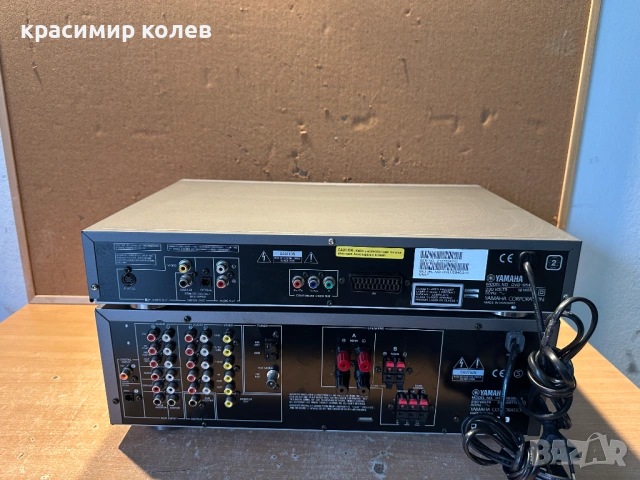 ресивър и двд плеър на "YAMAHA", снимка 8 - Ресийвъри, усилватели, смесителни пултове - 53724828