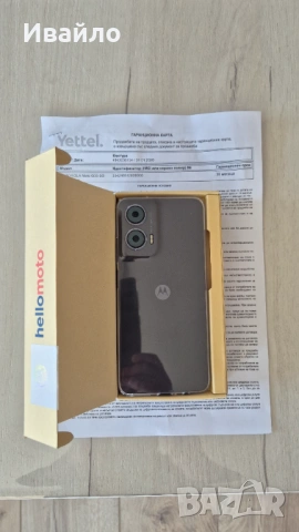 MOTOROLA MOTO G35 5G Чисто нов с 3 години гаранция, снимка 4 - Motorola - 53591014