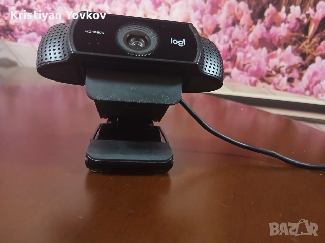 Logitech C922 Pro Stream – Full HD уеб камера с микрофони, снимка 2 - Камери - 53328681