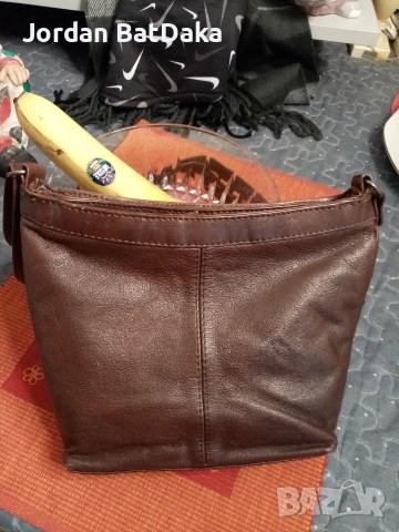 Дамска кожена чанта 22/18см, снимка 2 - Чанти - 53491348