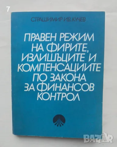 Книга Правен режим на фирмите, излишъците... Страшимир Кучев 1975 г., снимка 1 - Специализирана литература - 48075191