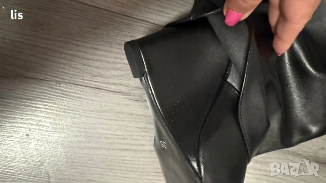 Ботуши на платформа, снимка 4 - Дамски ботуши - 51936731