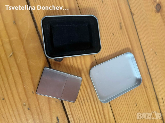 Оригинална Zippo запалка със SFOR инсигния – колекционерска, снимка 4 - Запалки - 54131436