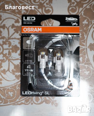 Osram LEDriving SL W16W, снимка 2 - Аксесоари и консумативи - 45158749
