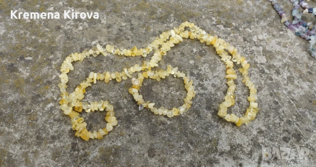 Комплекти дълъг гердан и гривна с естествени камъни. Бижута Луди гъби., снимка 4 - Бижутерийни комплекти - 50894015