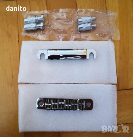 Комплект Бридж/магаре и струнник за LesPaul