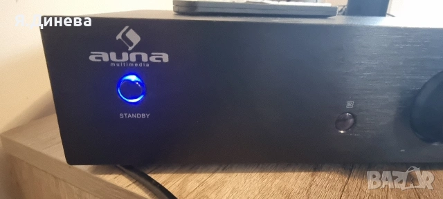 Стерио усилвател Auna 80w , снимка 2 - Ресийвъри, усилватели, смесителни пултове - 53598815