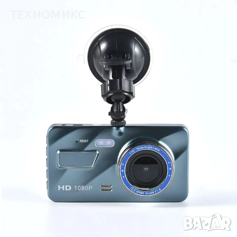 Двойна видеорегистраторна камера за кола, предна и задна, Full HD, снимка 2 - Аксесоари и консумативи - 51874142