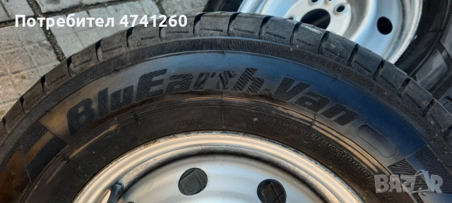 Джанти със Гуми Yokohama за Фият Дукато 215/70R15C Пежо Боксер 15", снимка 8 - Гуми и джанти - 53516514
