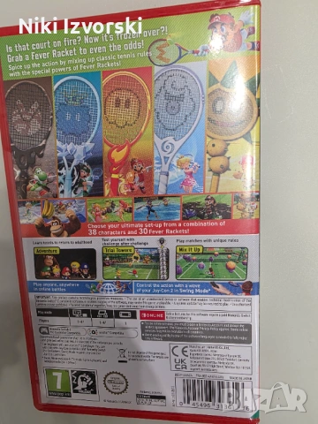 Mario Tennis Fever Nintendo Switch 2, снимка 2 - Игри за Nintendo - 53835863