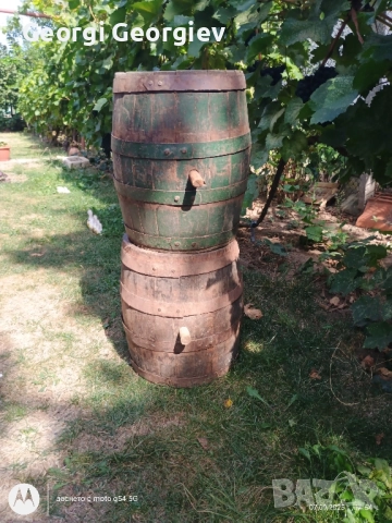 4 броя бъчви за вино 1бр 220л 1 бр 150л и 2бр по 35л цена за всички 150лв, снимка 8 - Други стоки за дома - 51633185