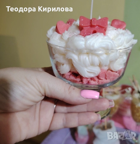 соеви свещи , снимка 5 - Ръчно изработени сувенири - 53194911