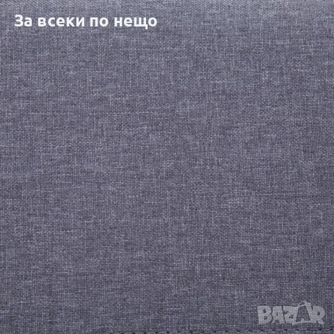 Пейка с отделение за съхранение, 116 см, светлосива, полиестер, снимка 8 - Други - 46604856