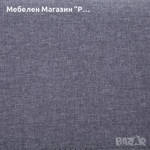 Пейка с отделение за съхранение, 116 см, светлосива, полиестер Цвят: Светлосив Материал: Полиестерна, снимка 6 - Дивани и мека мебел - 47180434