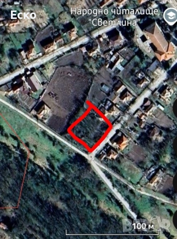 Парцел в с.Ведрина 1320м2. Ток, вода, регуляция. Идеально тихо и зелено място, орехова гора.