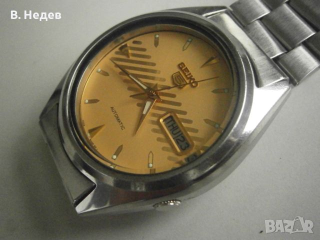 SEIKO 5, automatic, cal. 7009A, Japan NOS!, снимка 2 - Мъжки - 42132705